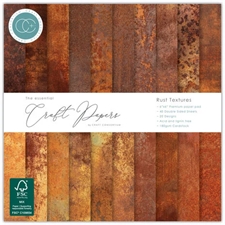 Craft Consortium 6x6" Paper Pad - Rust Textures